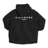 Giubbotto Richmond reversibile nero e grigio.